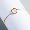English Letter Bracelet Couple Girlfriends DIY Bracelet Men Women Micro Inlaid Zircon Rainbow Bracelet(Z)