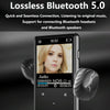 Bluetooth MP3/MP4 Music Player Portable Walkman, Memory: 8GB(Black)