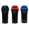 Car Mini Trash Can Multifunctional Interior Storage Box(Black)