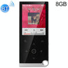 E05 2.4 inch Touch-Button MP4 / MP3 Lossless Music Player, Support E-Book / Alarm Clock / Timer Shutdown, Memory Capacity: 8GB Bluetooth Version(Silver Grey)
