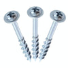 RUITOOL ST4 100pcs Woodworking Slant Hole Screws Half Tooth Self Tapping Phillips Bolt 32mm
