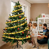 5m 50LEDs with Flash LED Christmas Tree Decoration Bronzing Ribbon Lights(Gold-Warm White)