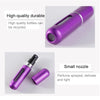 5ml Portable Mini Aluminum Refillable Perfume Bottle Atomizer Cosmetic Container, Random Color Delivery