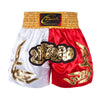 ZhuoAo Muay Thai/Boxing/Sanshou/Fighting Shorts for Men and Women, Size:S(Yellow Waist Stitching)