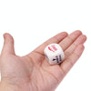 Couples / Families Housework Distribution Dice (Size: 24mm x 24mm x 24mm)(White)