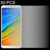 50 PCS for  Xiaomi Redmi 5 0.26mm 9H Surface Hardness 2.5D Explosion-proof Tempered Glass Screen Film, No Retail Package