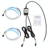60cm DC12V 7.4W Car Colorful Daytime Running Lights APP Control