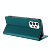 For Samsung Galaxy A33 5G Embossed Multi-functional Wallet Retro Leather Phone Case(Dark Green)