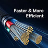 Baseus Unbreakable Series 2.4A USB to 8 Pin Fast Charging Data Cable, Length:2m(Black)