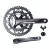 RACEWORK RKRFA Road Bike Aluminum Alloy 22-speed Crankset, Spec: 50-34T without BB