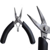 4 Inch Stainless Steel Palm Mini Electronic Pliers(Needle Nose Flat Pliers)