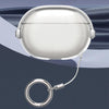 For Apple Beats Studio Buds / Buds+ Headphones Shape Clear Electroplated Acrylic Headset Protective Case(White)