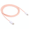 20W PD USB-C / Type-C to 8 Pin Data Cable, Cable Length: 1m(Pink)