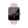 T20 1.96 inch IP67 Waterproof Silicone Band Smart Watch, Supports Dual-mode Bluetooth Call / Heart Rate Monitoring(Pink)