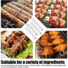 1pcs 304 Stainless Steel Outdoor Barbecue Chicken Wing Fork Grill BBQ Grill Tools