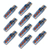10 PCS T10 DC12V / 1.2W Car Clearance Light 12LEDs COB Lamp Beads (Pink Light)