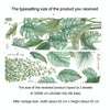 2pcs /Set 30x90cm Plant Wall Stickers Garden Fresh Room Door Decorative Stickers