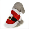 Christmas Dog Clothes for Small Dogs Santa Dog Costume Winter Pet Coats, Size:XXS(Red)