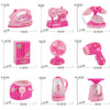Mini Electric Fan Pretend Play Children Simulation Appliances Toys 3522