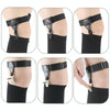 Leg Stocking Clips Anti-Drop Leg Loop Garters, Color: Black Double Head Gourd Clip