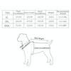 Reflective Dog Coat XXXL Grey - Waterproof, Warm Winter Jacket