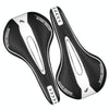 YAFEE YF-1018 Mountain Bike Saddle Bicycle Riding Saddle Bicycle Saddle(Black White)