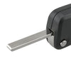 Opel HU43 Flip Key Case Shell 2/3 Button Blade Replacement