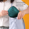 XH8214 Portable Sanitary Napkin Storage Bag Large Capacity Waterproof Coin Bag(Cherry Pink)