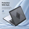 For MacBook Pro 13.3 2016-2021 DUX DUCIS LCGH Laptop Frosted Protective Case(Black)