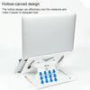 General-purpose Increased Heat Dissipation For Laptops Holder, Style: with Mobile Phone Holder(Black)