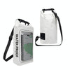 2 In 1 Outdoor Cycling Crossbody Phone Bag PVC Swimming IPX6 Waterproof Bag, Size: 5L(White)