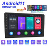 A2799 10 Inch Android WiFi 2+32G Central Control Large screen Universal Car Navigation Reversing Video Player, Style:Standard+4Lights Camera