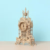 The Clock Tower 3D Wooden Puzzle Toys DIY Handmade Ornaments