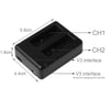 BC-AZ16 Digital Camera USB Dual Batteries Charger for Xiaomi Xiaoyi II 4K