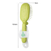 Portable Cactus Folding Air Cushion Comb Anti-Static Fine Tooth Scalp Massage Comb(Yellow)