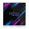 H96 Max-3318 4K Ultra HD Android TV Box with Remote Controller, Android 10.0, RK3318 Quad-Core 64bit Cortex-A53, 2GB+16GB, Support TF Card / USBx2 / AV / Ethernet, Plug Specification:UK Plug