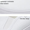 LuTai Men & Women Casual Simple Canvas Shoes Student Low-Top Sneakers, Size: 37(White)