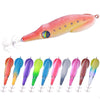 HENGJIA SJ042 Squid Steel Filament Shrimp Bionic Bait Sea Fishing Lures, Size: 9.5cm 6g(Yellow Green)