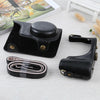 Full Body Camera PU Leather Case Bag with Strap for Samsung Galaxy Camera EK-GC100 / EK-GC110 / EK-GC200(Black)