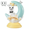 GOELONG Cartoon Moon Table Lamp Children Room Animal Night Light, Plug: US Plug(Panda)