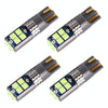 4 PCS T10 DC12V / 2W Car Clearance Light 10LEDs SMD-3030 Lamp Beads (Ice Blue Light)