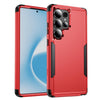 For Samsung Galaxy S25 Ultra 5G TPU + PC Shockproof Protective Phone Case(Red + Black)