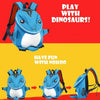 Cartoon School Bag Dinosaur Backpack For Children(Orange)