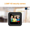 2.4" Smart Peephole Camera, 2MP HD, Motion Detection, 35-110mm Doors (Black)