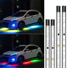 Car Modification Symphony Voice Control LED Chassis Lights, Specification:2 x 60cm + 2 x 180cm