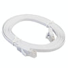 3m CAT6 Ultra-thin Flat Ethernet Network LAN Cable, Patch Lead RJ45 (White)