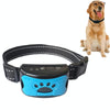 Rechargeable Waterproof Anti Bark Collar - Sky Blue