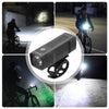 BENGGUO Bicycle Front Light Rechargeable Flashlight 3 Lighting Modes(Black)