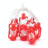 3m 20 LEDs USB Power Retro Kerosene Lamp LED Lights String Bedroom Decoration(White Light)