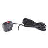 H508 OBD Car Charger Driving Recorder Power Cord 12/24V To 5V With Switch Low Pressure Protection Line, Specification: Micro Right Elbow
